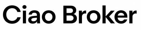 Ciao Broker logo in black text